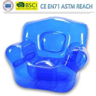 PVC Inflatable Leisure Transparent Queen Size Bubble Armchair Lounger Sofa