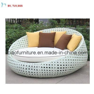C-Modern Design Outdoor Furniture Pretty Rattan Sun Bed