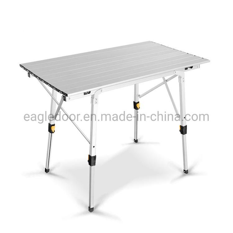 PP Outdoor Lightweight Portable Dining Aluminum Folding Table