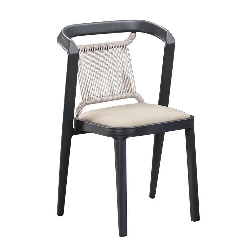 Comfort Rope Furniture Outdoor Patio Garden Furniture Reception Bar Dining Chair