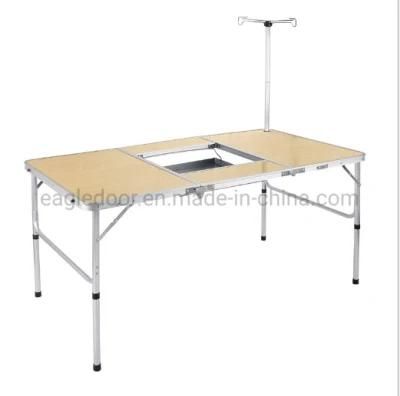 BBQ Table Comfortable Touch ABS PP Folding Camping Picnic Table Set