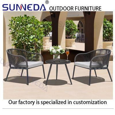 New Modern Design Outdoor Garden Woven Arm Chair Patio Furniture