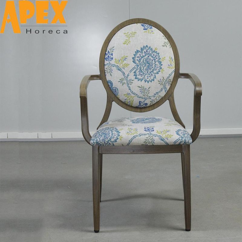 Wholesale Modern European Restaurant Backrest Armchair Coffee Wedding Banquet Chair