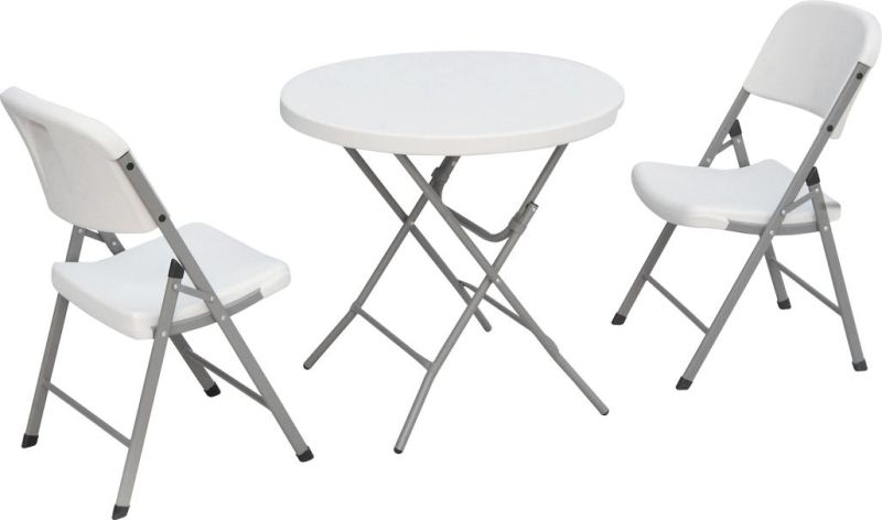 80cm Round Folding Banquet Cocktail Table for Wedding
