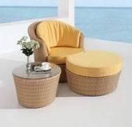 Resin Wicker Furniture/Cheap Rattan Furniture/Rattan Chair (WF-7322)