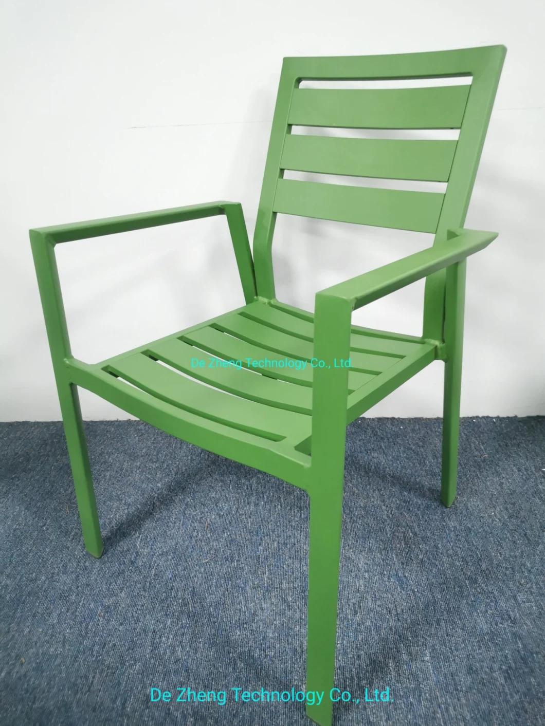 Hot Sale Fast Delivery High Quality Hotel Garden Stackable Chairs Metal Commercial Outdoor Cafe Furniture