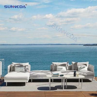 Villa Beach Comfortable Cushion High Quality Luxury Modern Backyard Pool Terrace Sofa Set