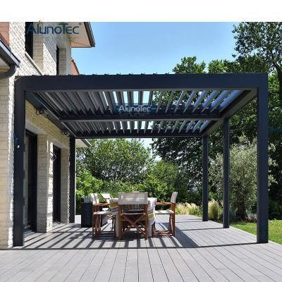 Garden Design Customized Modern Waterproof Electric Louvred Roof for Leisure