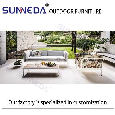 Simple Canteen Leisure Time Enjoying Terrace Rattan Chair Set