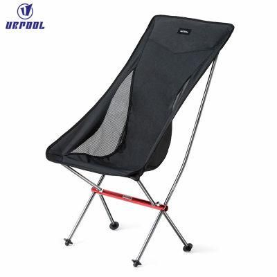 Portable Collapsible Backpack Ultralight Frame Heavy Duty Camping Chair with Carry Bag