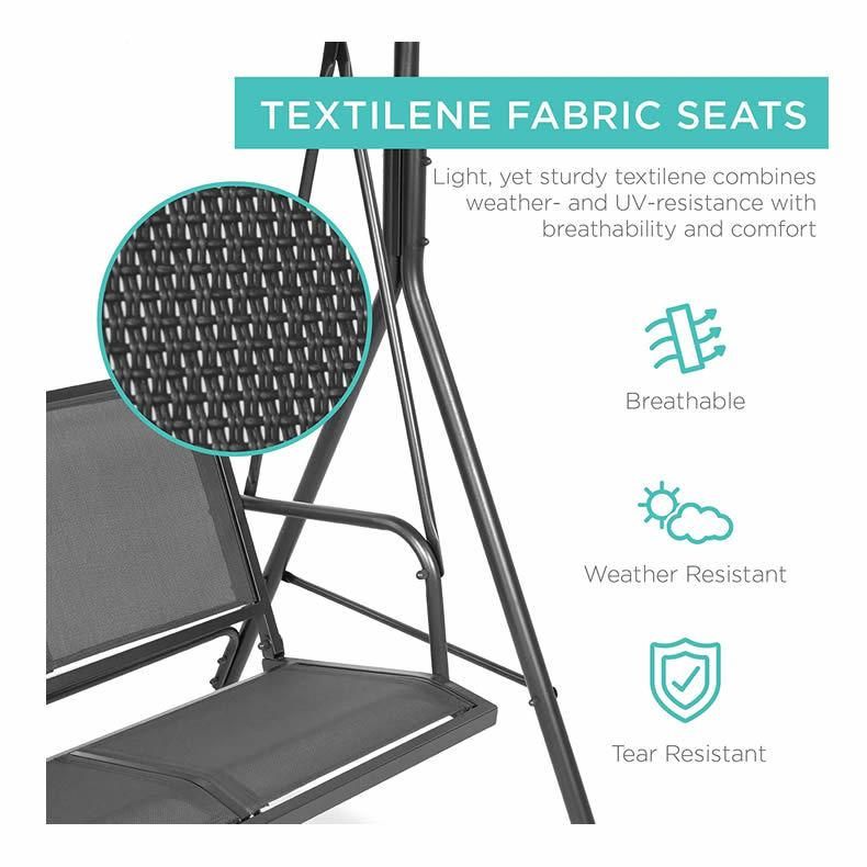 High Quality Patio Swing Chair Outdoor Garden Chair with Canopy