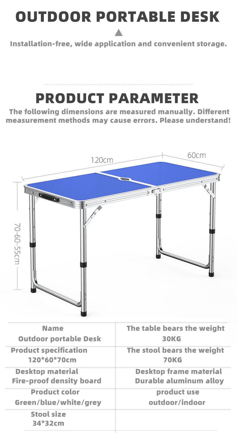 2021 Outdoor Camping Folding Table Product Display Table 16