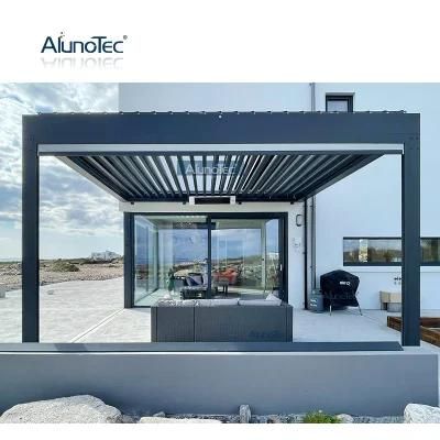 Pergola Awning Garden Greenhouse Pergola Large Gazebo Electric Louver Roof