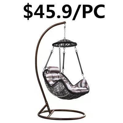 Outdoor Garden Warter Dropped Home Hanging Patio Rattan Swing Chair