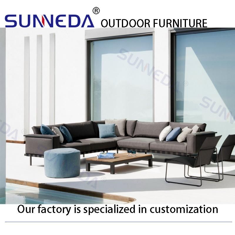 Outdoor Garden Courtyard Patio Leisure Comfortable Swimming Pool Side Sofa Furniture