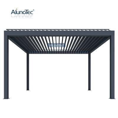 Global Agent Aluminium Alloy Louvered Roof Pergola Kits Electric Pergola