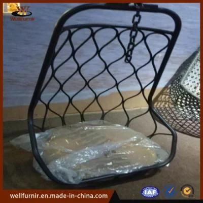 Outdoor/Indoor Aluminum Leisure Swing Furniture with Seat Cushion