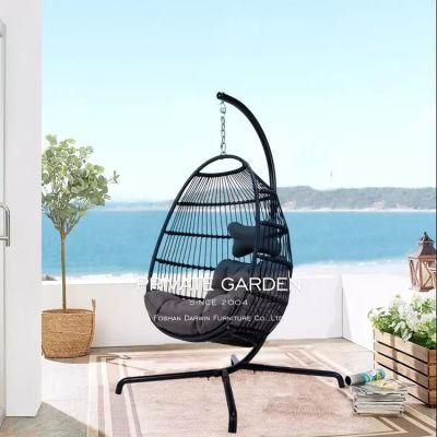 Foshan New OEM Hanging Egg Garden Swing Chair with Cheap Price Patio Hammock