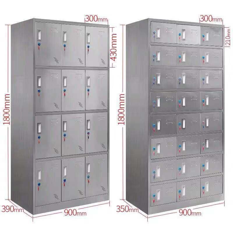 Custom Stainless Steel Doors Mailbox Deposit Box Locker Office File Cabinet Locker
