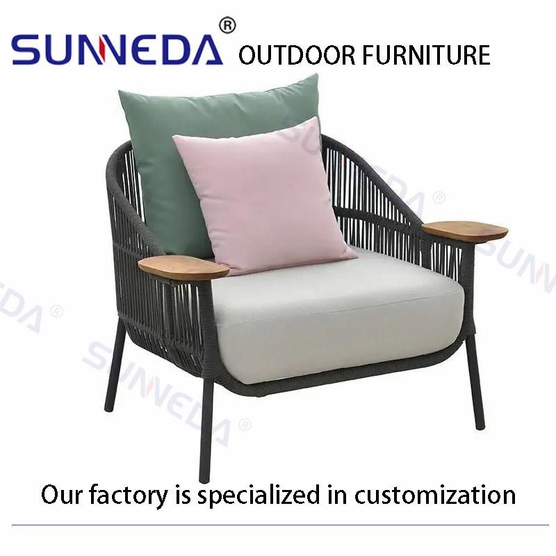Outdoor Aluminum Frame All Set Garden Patio Leisure Combination Furniture