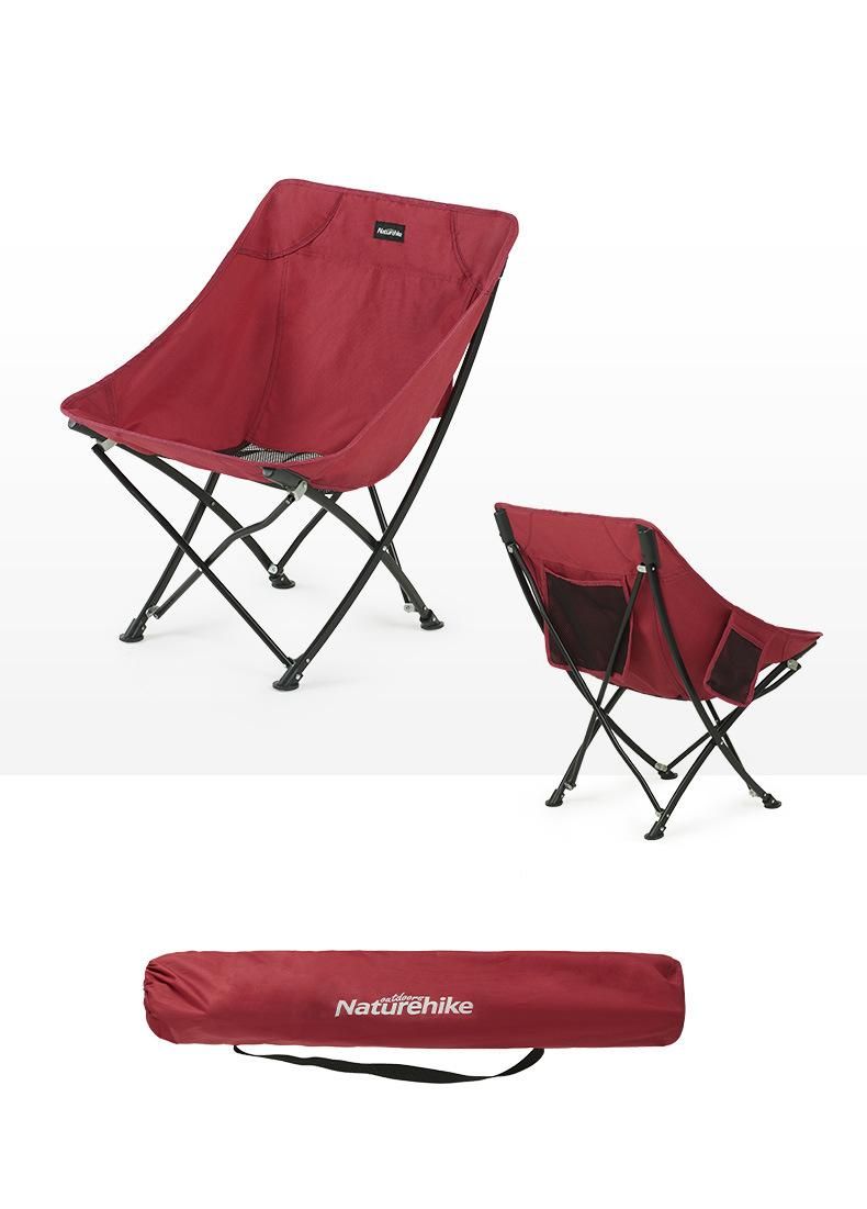 Yl04 Outdoor Portable Light Weight Folding Moon Chair for Fishing Beach Camping Drawing Picnic