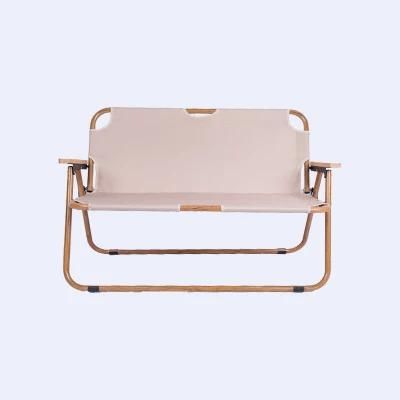 Load Bearing High Light Double Chair Bench for Outdoor BBQ Camping Adult