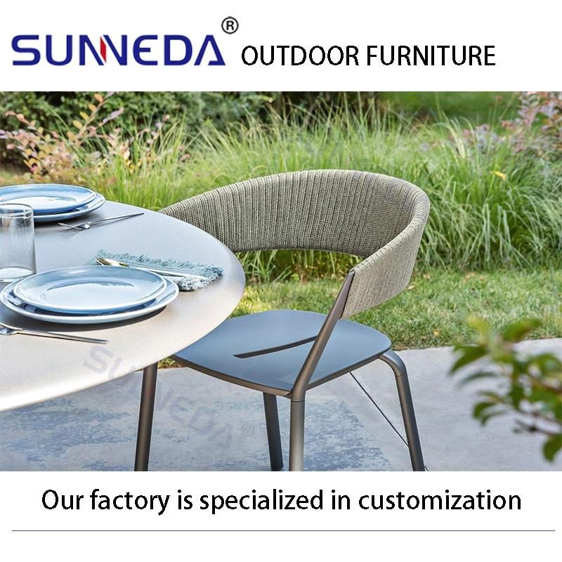 All Weather Comfortable Customize Durable Popular Stack Structure Chair Set