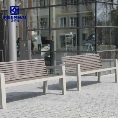 Custom Design Outdoor Metal Bench Seat for Park and Garden