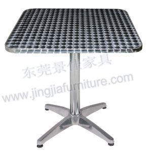 Stainless Metal Patio Outdoor Dining Garden Furniture (JJ-TS03)