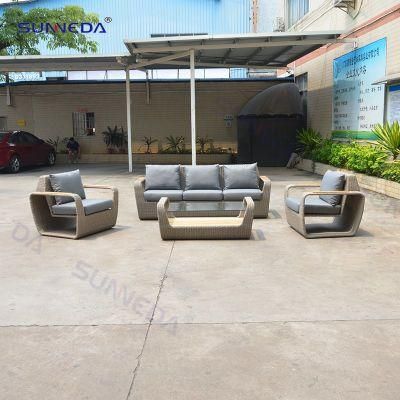 Rattan Furniture Outdoor Sofa Garden Furniture Coffee Table Sofa Set
