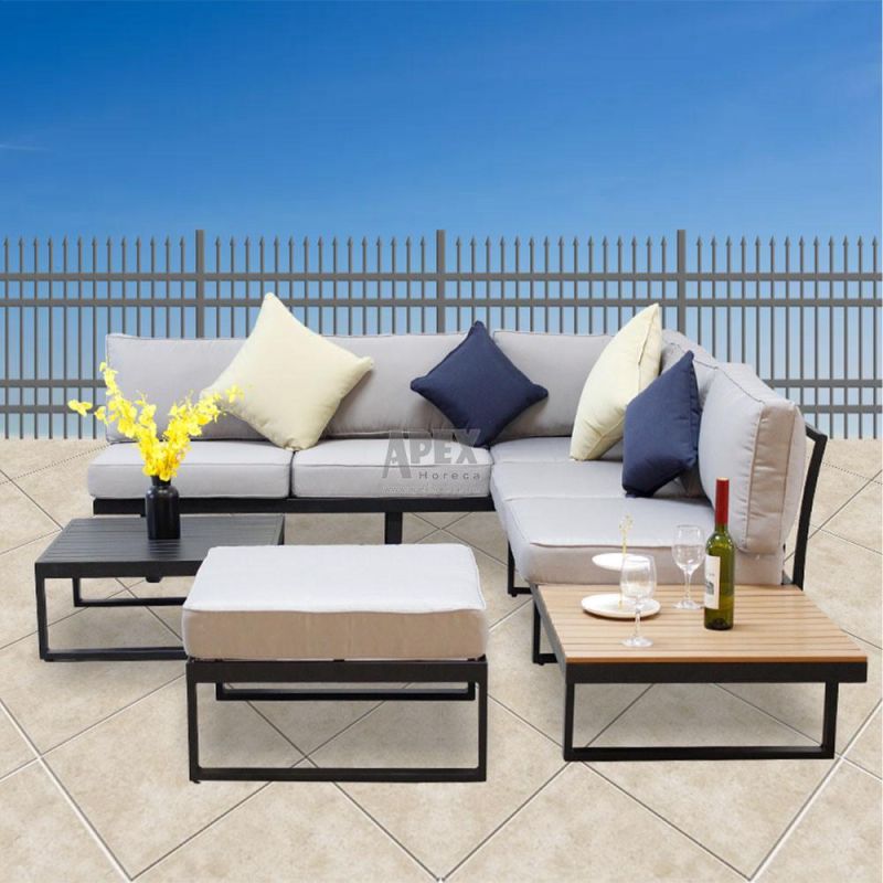 Wholesale Sectional Garden Sofa Patio Outdoor Furniture with Sunbed Function