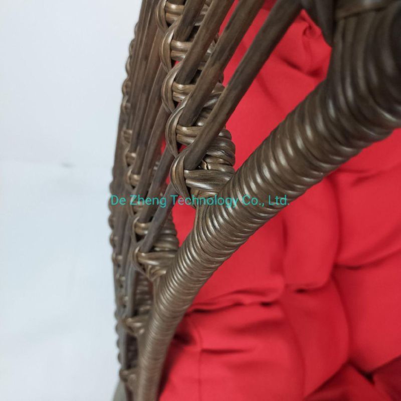 Indoor Hanmmock Patio Swing Chair for Living Room Rattan Swing Chair Egg Shape Swing Chair