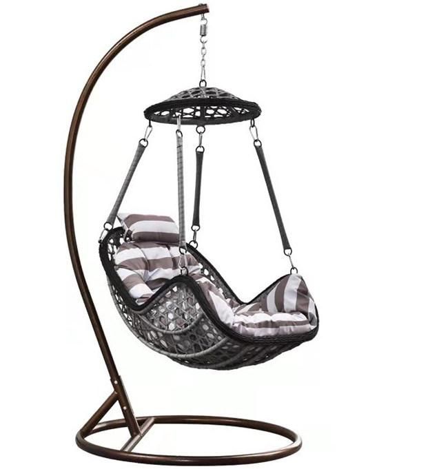Best Selling Garden Hotel Party Rattan Outdoor Hanging Swing Chair