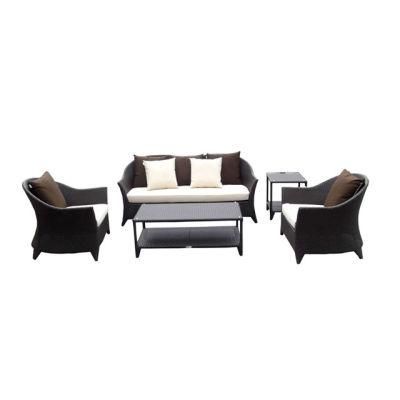 Modern Rattan Furniture Outdoor Garden Wicker Sofa (CF746)