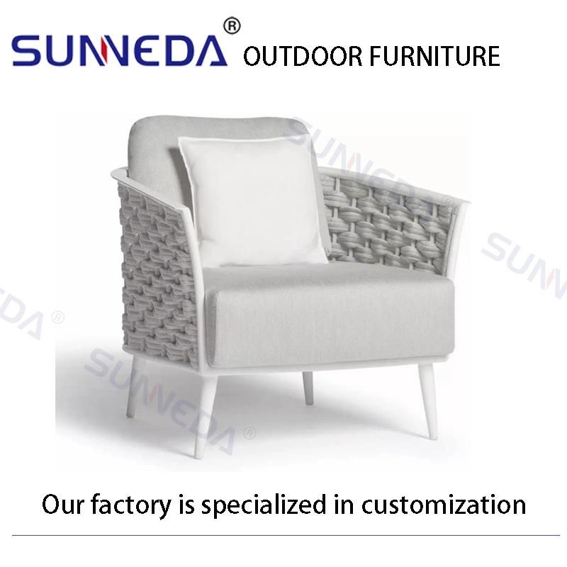 Wide Garden Leisure Elegant Terrace Close Patio 3 Seat Sofa