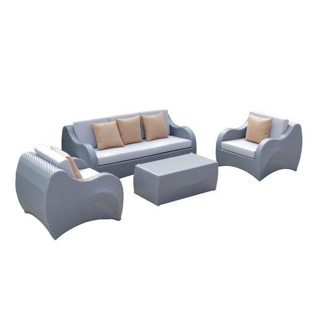 Garden Furniture Synthetic Rattan Weaving Garden Sofa