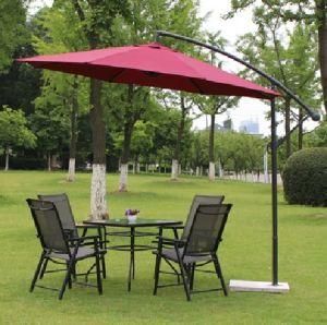 Outdoor Umbrella, Garden Umbrella, Patio Strong Folding Seated Umbrella Adjustable (SMD-GAR001)
