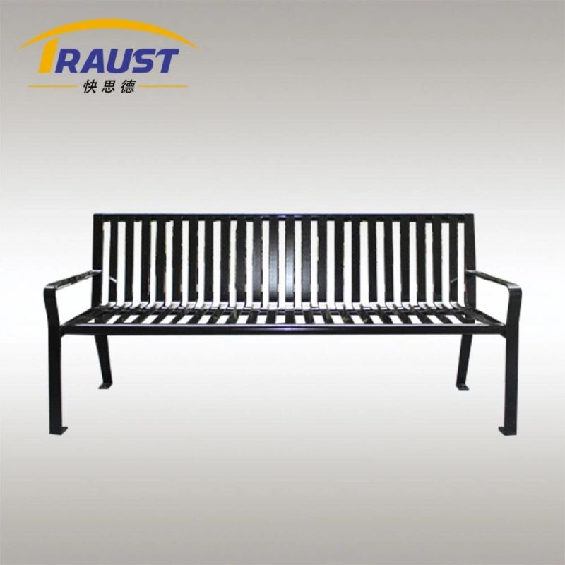 Outdoor Antique Wrought Iron Metal Picnic Setting Garden Park Bench
