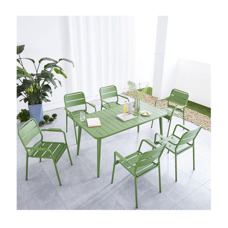 Modern Aluminum Stacking Europe Outdoor Table