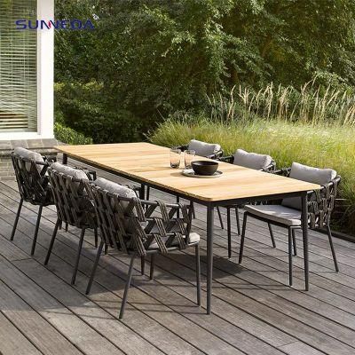 Nordic Simple Waterproof Sun Protection Garden Dining Set