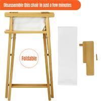 Garden Folding Director Makeup Wooden Chair