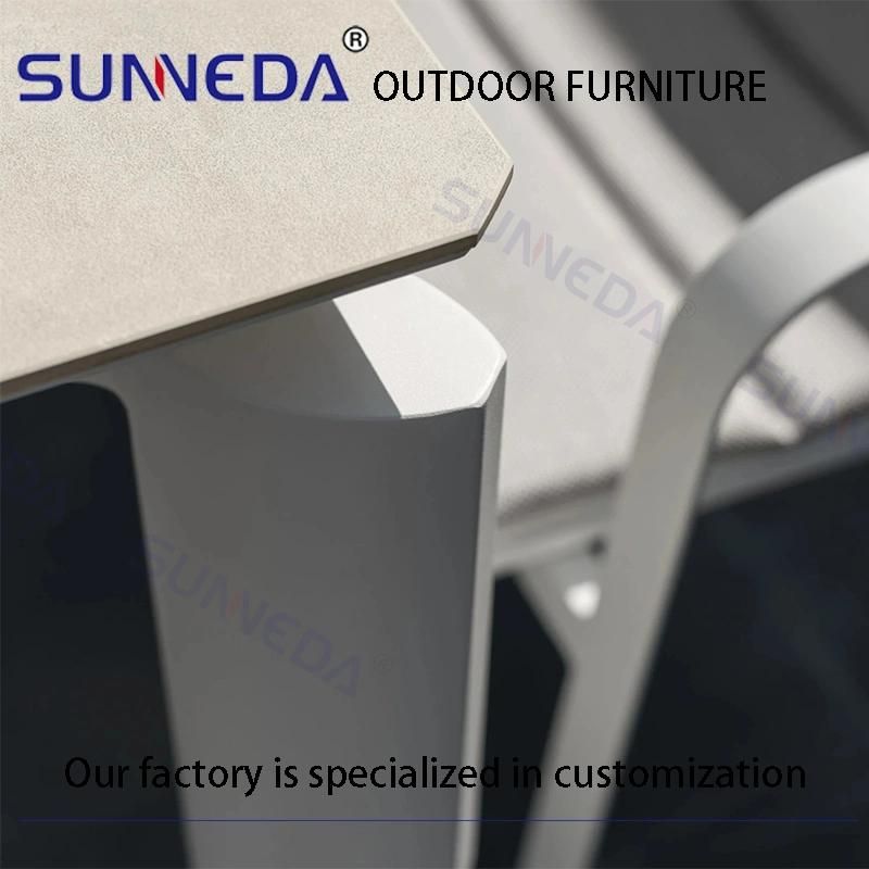 Chairs Classic Durable Aluminium Alloy Teslin Mesh PVC Outdoor Furniture