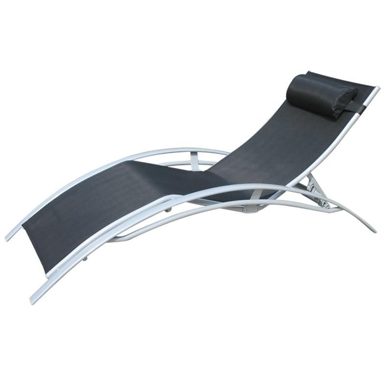 Outdoor Adjustable Lounge Sun Lounger Chair Swimming Pool Chair