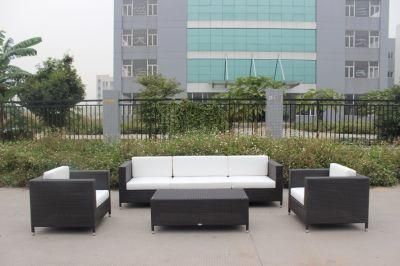 Modern Outdoor Furniture Wicker Sofa Patio Lounge Rattan Sofa