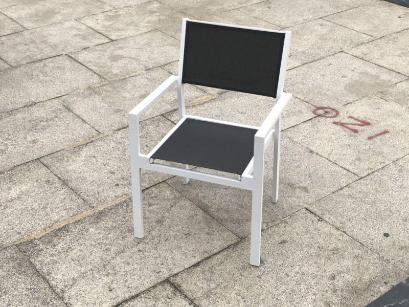 Metal European OEM Black Patio Set Best Outdoor Dining Sets