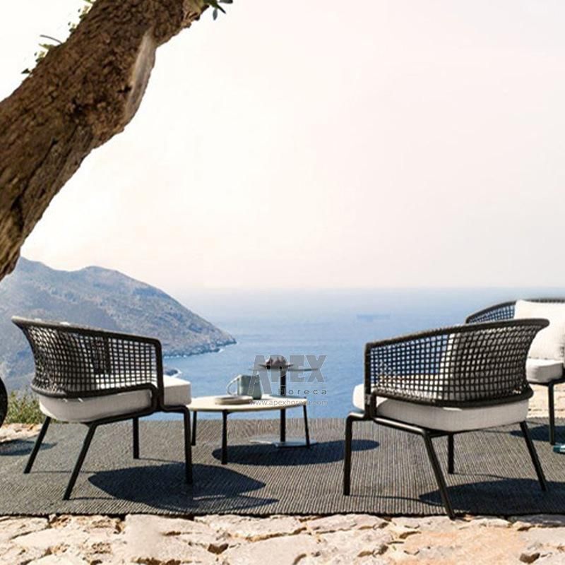 Home Garden Modern Outdoor Patio Aluminum Balcony Furniture Sofa Set