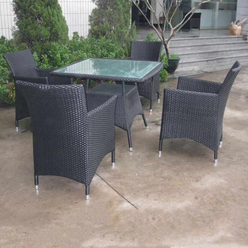 Good Price Outdoor Patio Furniture Aluminium Dining Set with Table and Chair Set