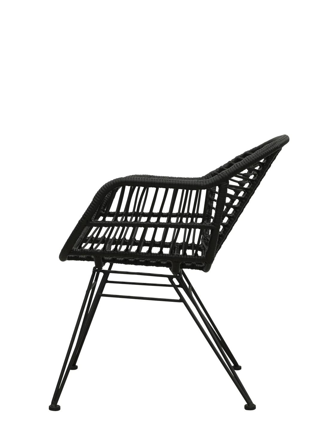 Factory Price Non Wood Rattan Garden Wicker Tablet Stackable Furniture Outdoor Chair