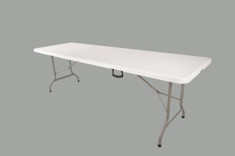 China Wholesale 8FT Plastic Folding Dining Table for Outdoor Events