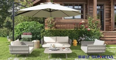 Customizable Outdoor Rattan Furniture Waterproof Garden Sofa